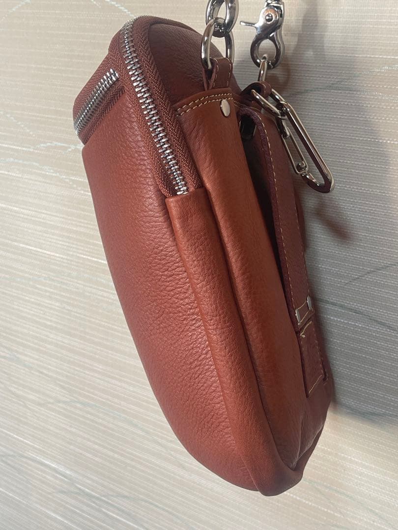 デイズアート レザー ミニショルダーバッグ(ブラウン) LB326