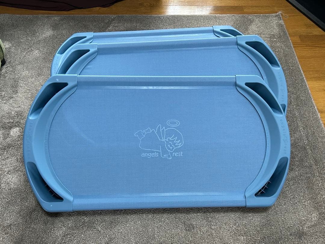 新品　午睡用ベッド　お昼寝コット　保育園　エンジェル社スペースライン　3台