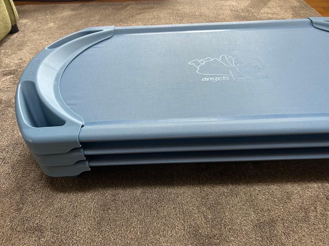 新品　午睡用ベッド　お昼寝コット　保育園　エンジェル社スペースライン　3台