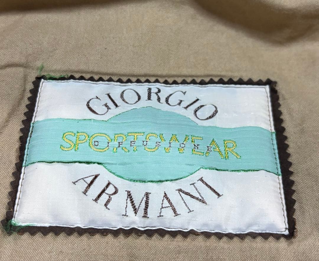 ヴィンテージGIORGIO ARMANI ジョルジオアルマーニ イタリアコットン