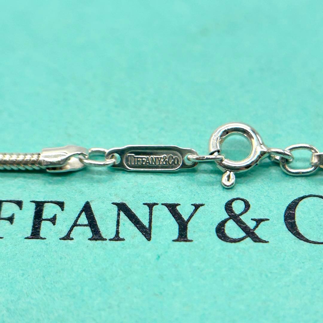 美品　ティファニー　スネーク　チェーン　ネックレス　シルバー　925 約46cm