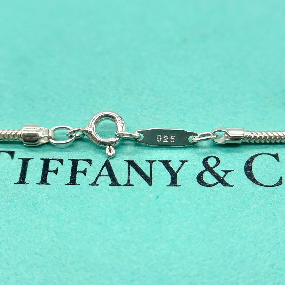 美品　ティファニー　スネーク　チェーン　ネックレス　シルバー　925 約46cm