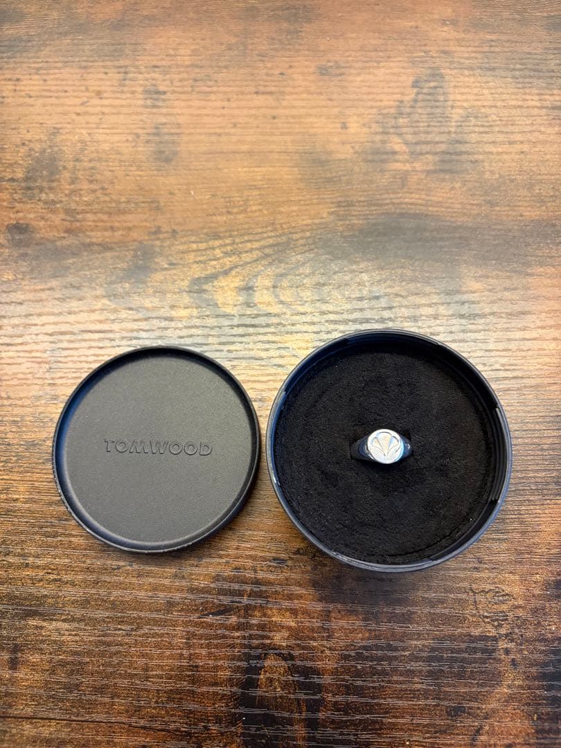 トムウッド　tomwood シルバー葉型デザインリング