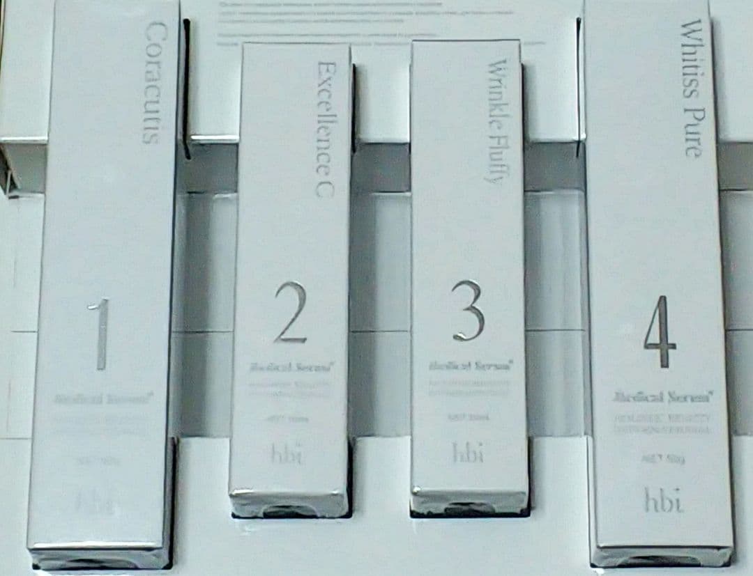 メディカルセラム 1️⃣2️⃣3️⃣4️⃣ 4本セット