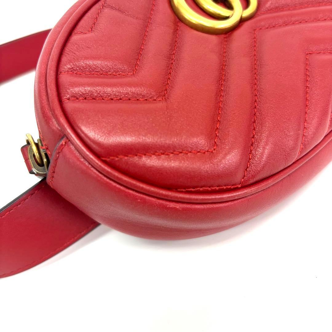 ✨極上美品✨GUCCI GGマーモント ウエストバッグ✨