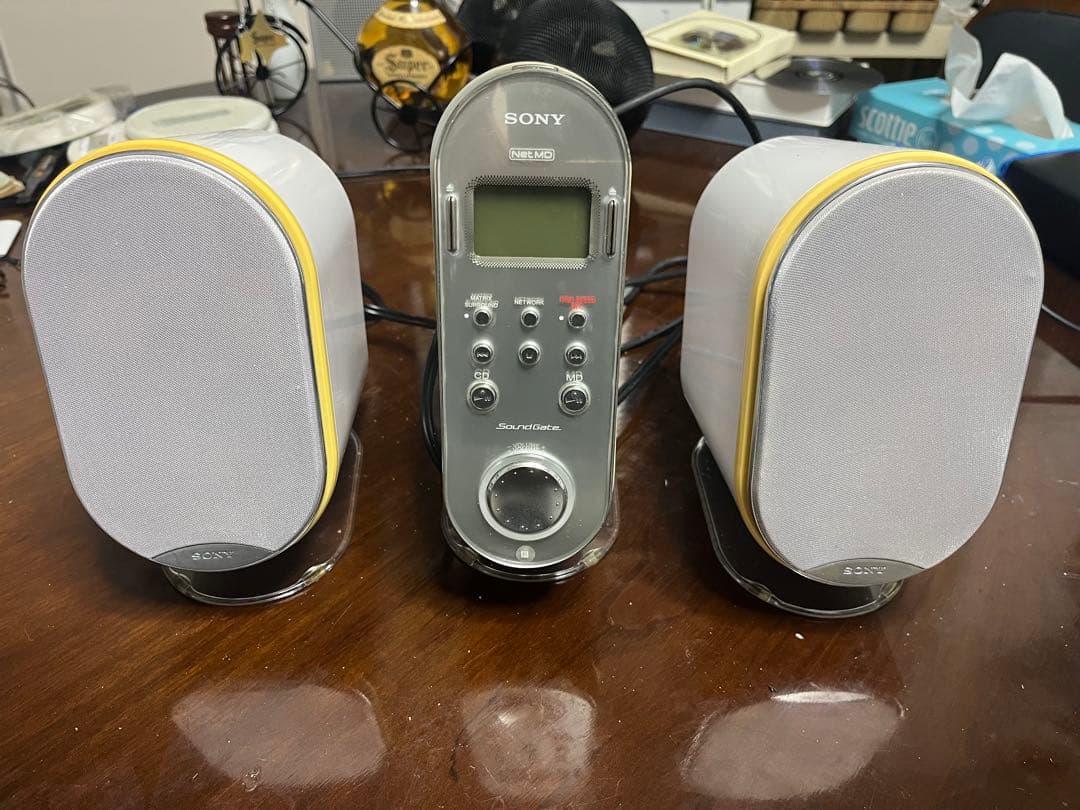 SONY LAM-Z03 デスクトップオーディオ　リモコン付