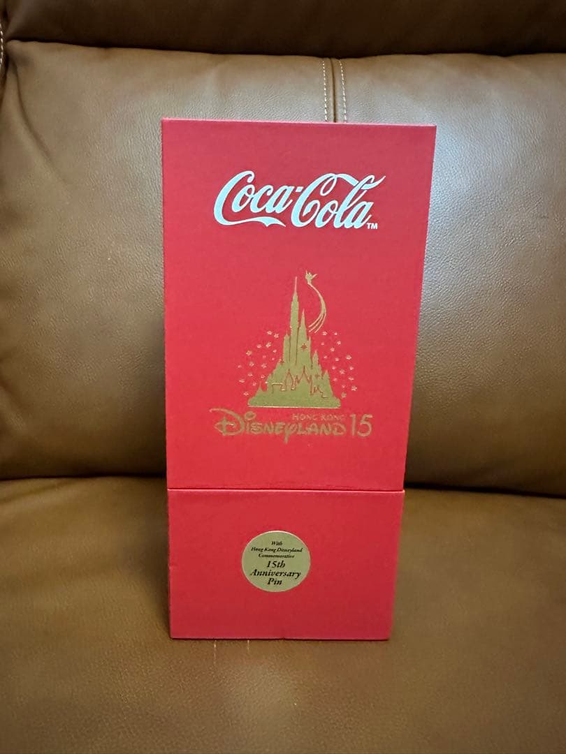 香港ディズニーランド15周年記念ボトル　コカ・コーラ　Coca-Cola