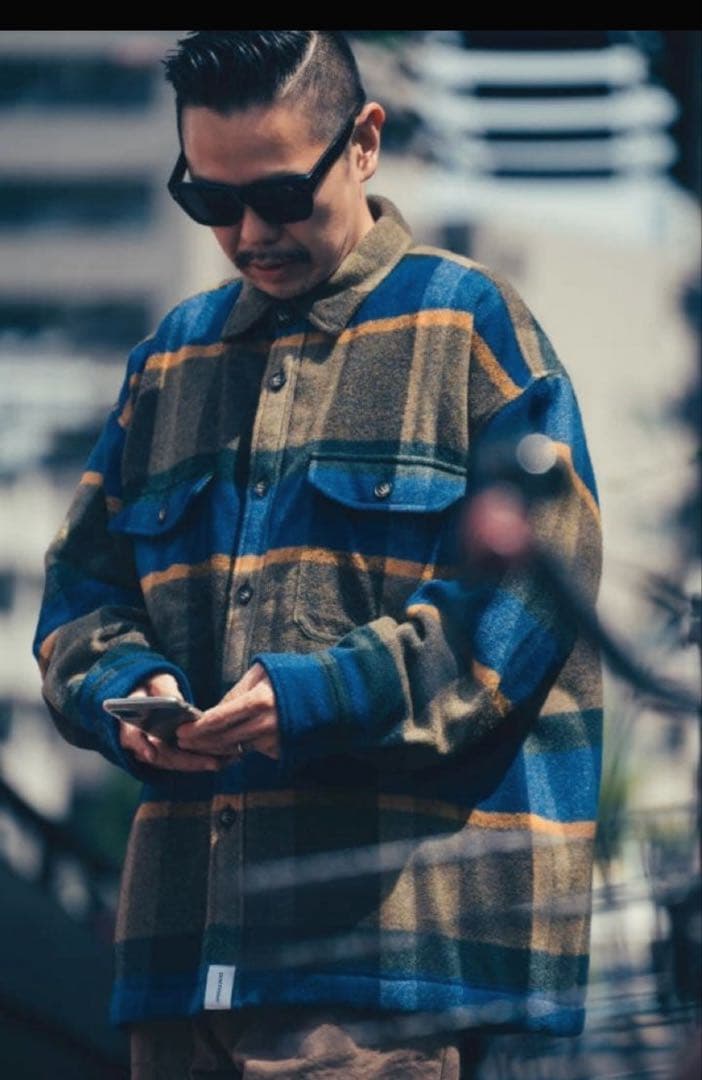 ジャケット・アウター DESCENDANT CLAIRTON PLAID JACKET size1