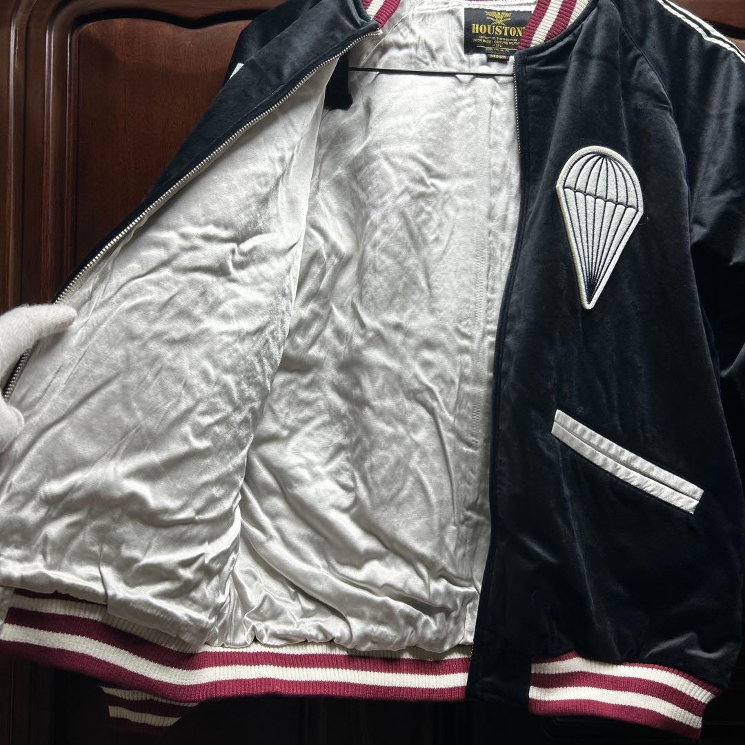 ヒューストン　別珍スカジャン