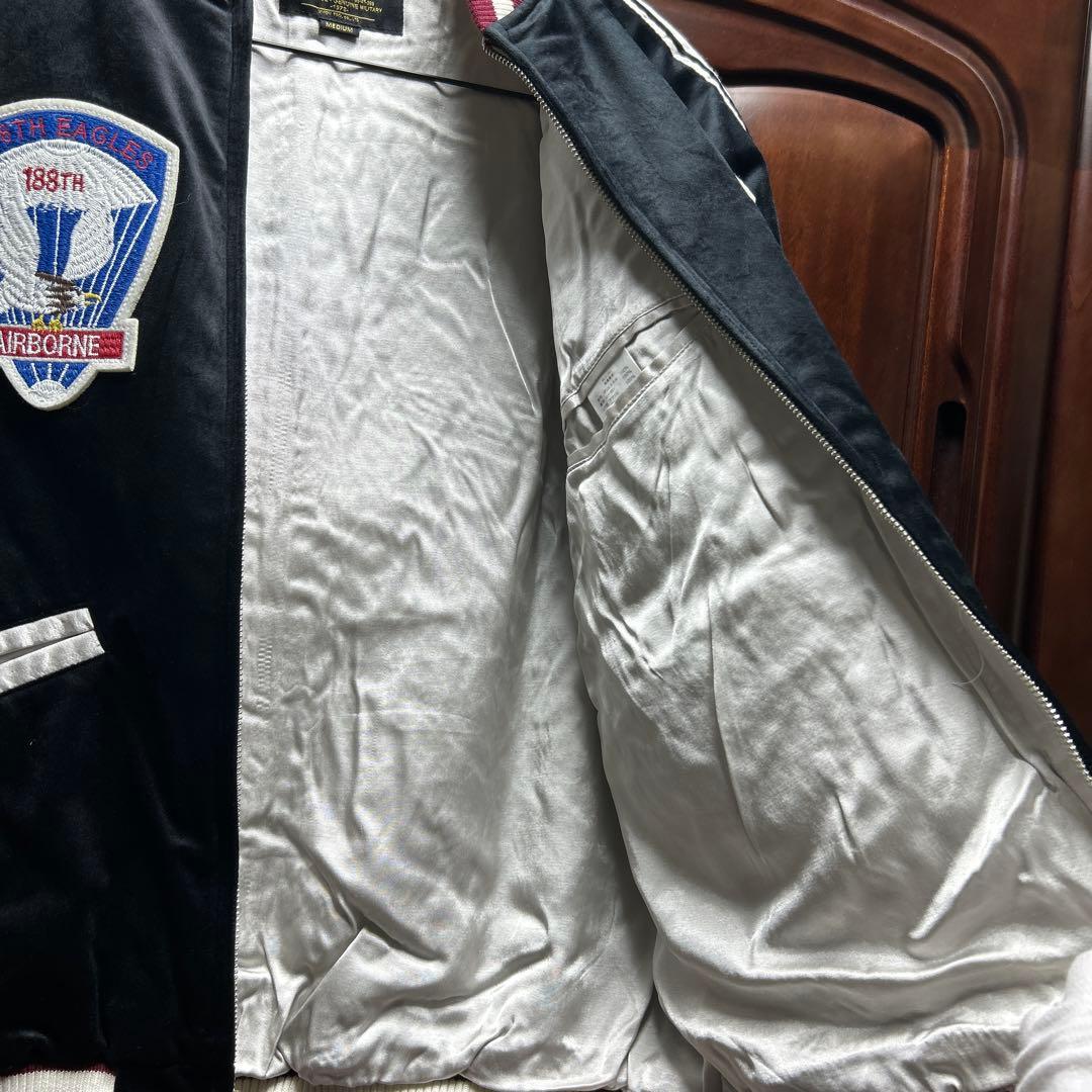 ヒューストン　別珍スカジャン