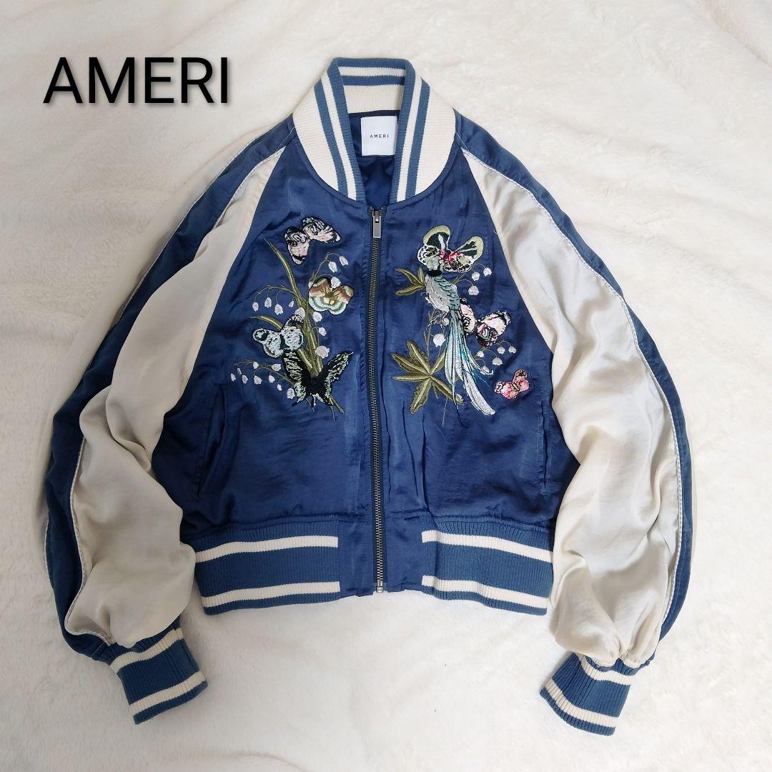 AMERI×STUDIOUS lillybell souvenir jacket