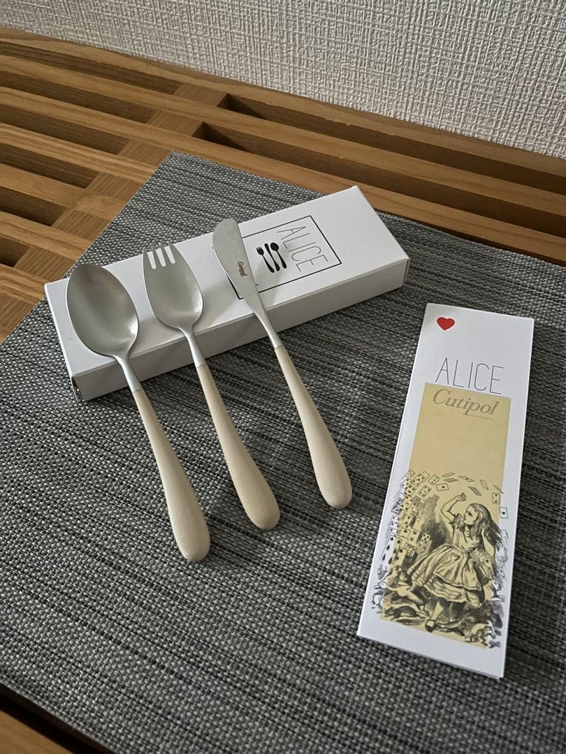 クチポール 正規品 ゴア デザート カトラリー6セット ギフトbox ショッパー