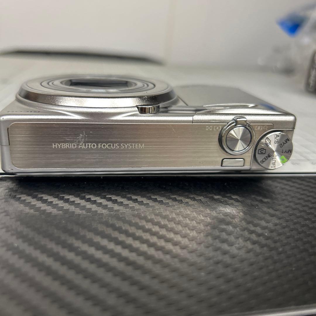 RICOH CX6 リコー　シルバー　デジカメ