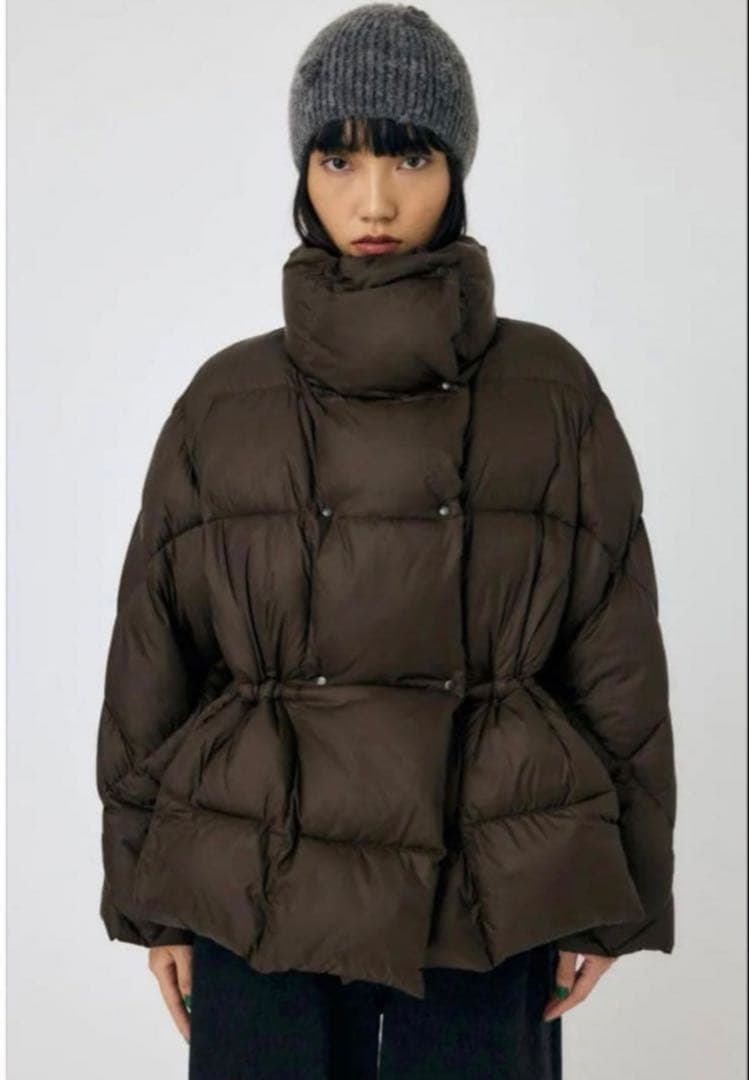 ジャケット・アウター SQUARE PADDED JACKET moussy