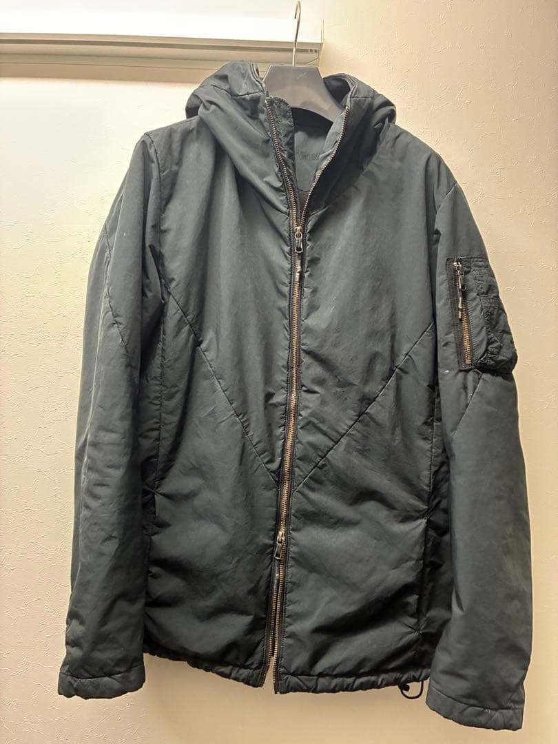 RIPVANWINKLE スパイフーディー　ブラック マウンテンパーカー