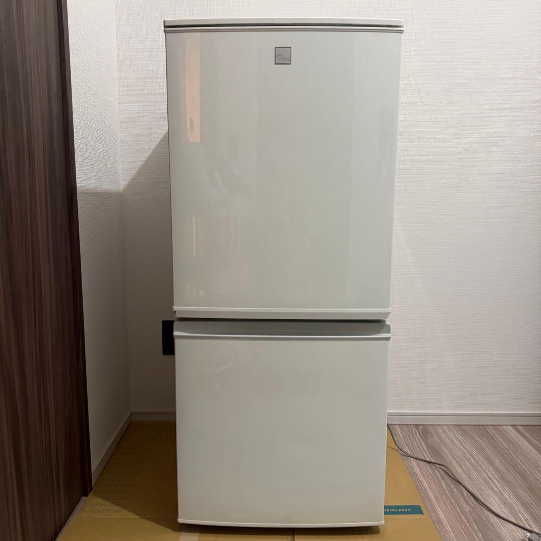 SHARP 冷凍冷蔵庫【SJ-14E5-KW】2018年製 シャープ