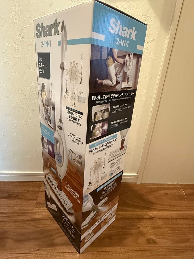 【新品】Shark 2-IN-1 プロスチームモップ