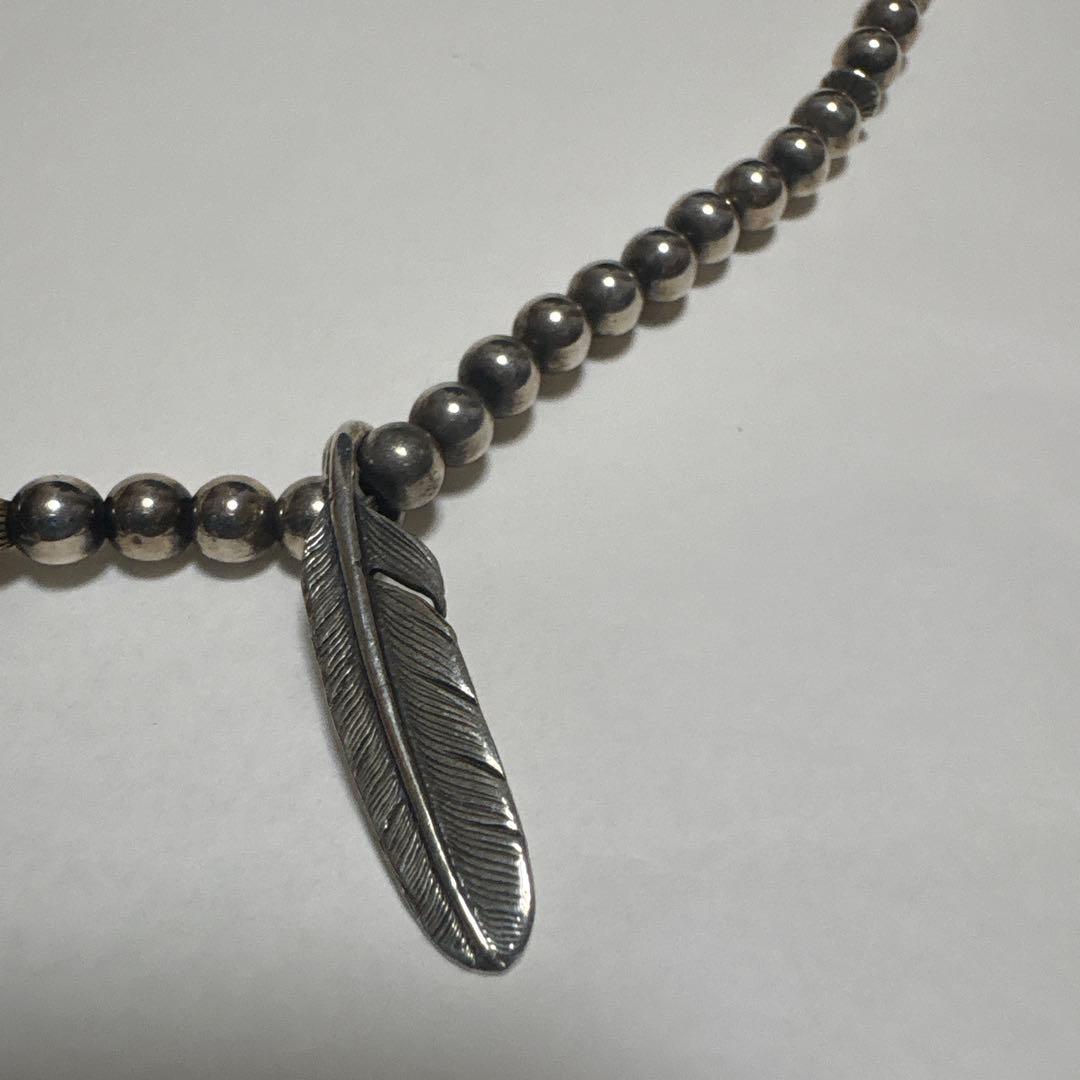 ファンタスティックマン　フェザー　ネックレス　シルバー　ゴールド