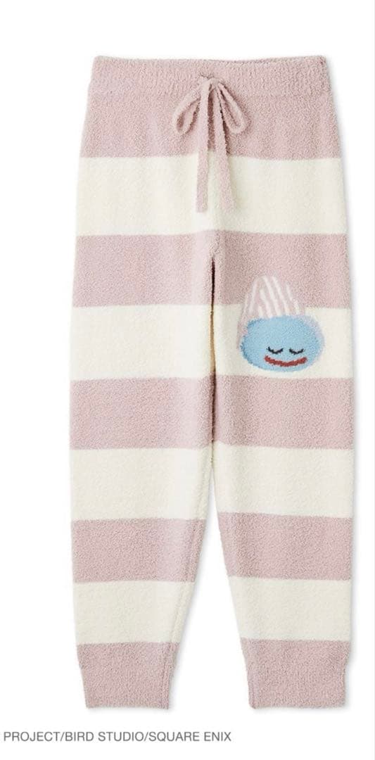 ジェラピケ✖️ドラゴンクエスト ベビモコプルオーバー&ボーダーロングパンツセット