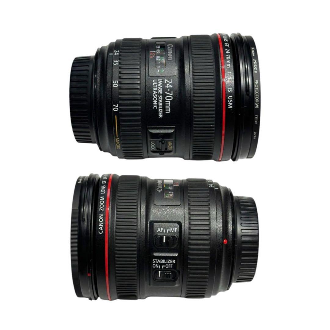 良品 CanonEF 24-70mm F4 L IS USM レンズ キャノン