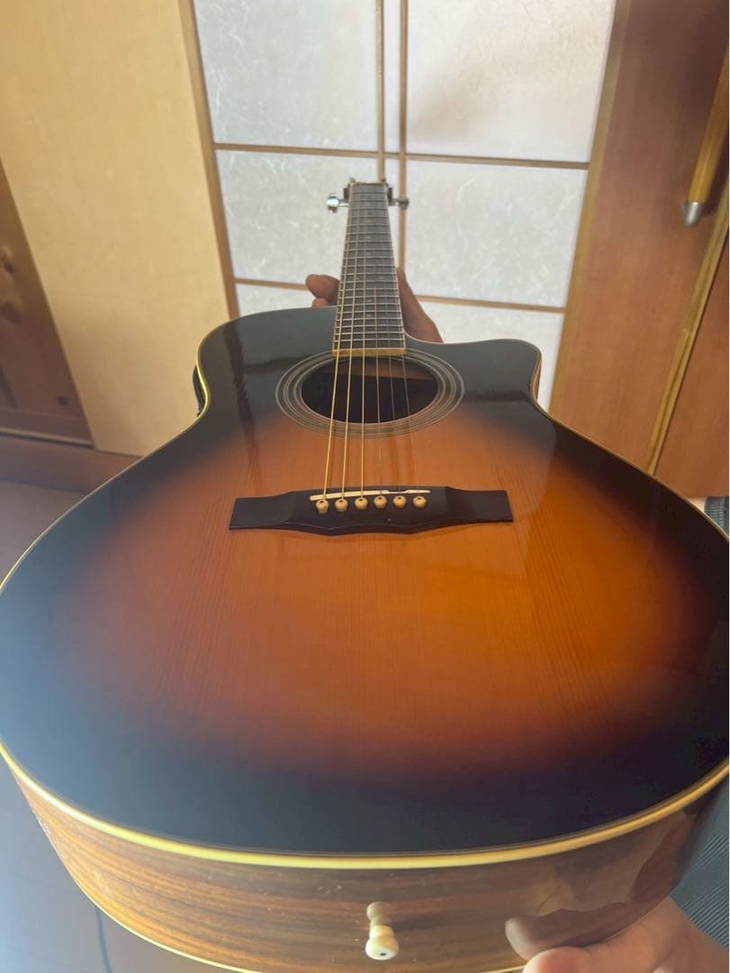 Morris S-20TS　女性でも最高に弾きやすいです 　アコギ　エレアコ