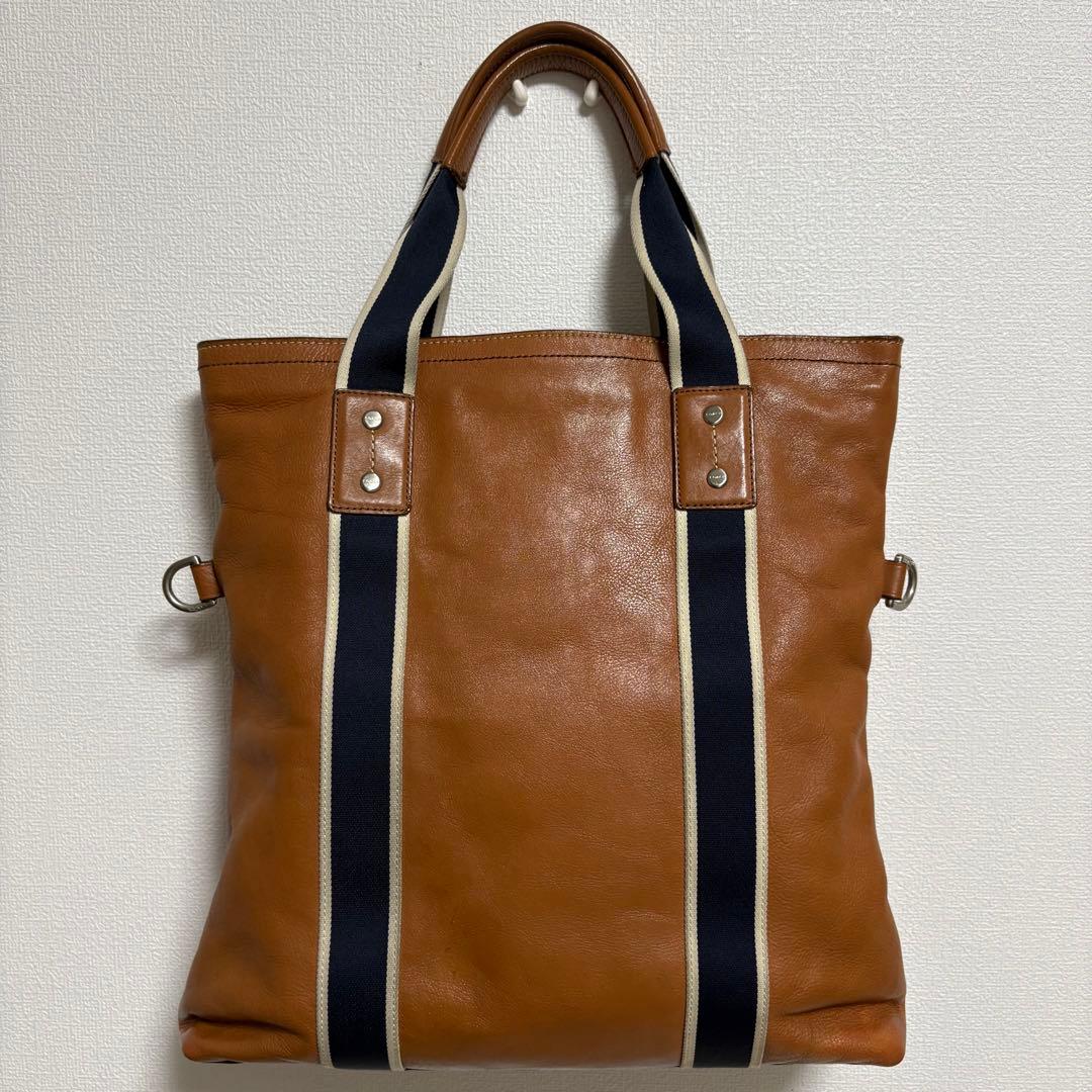 【良品】COACH コーチ ブラウン レザートートバッグ F70558