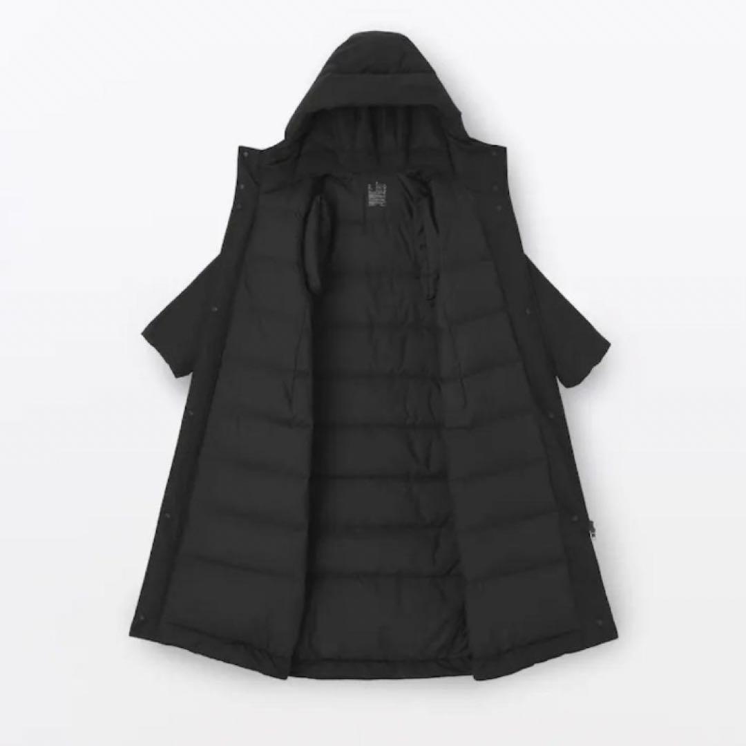 【新品】今季★Mサイズ★ 無印良品 撥水ダウンロングコート　ダウンコート