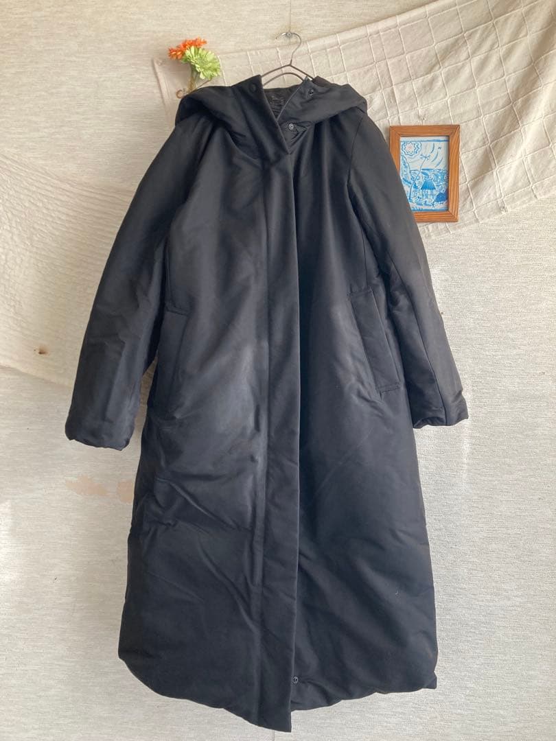 【新品】今季★Mサイズ★ 無印良品 撥水ダウンロングコート　ダウンコート