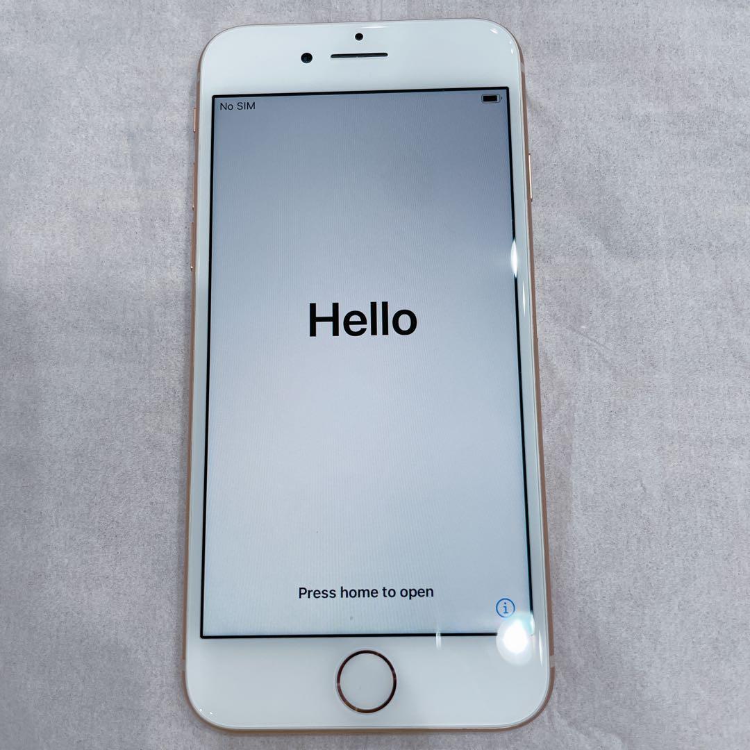 Apple iPhone8 ゴールド 64G 本体 SIMフリー