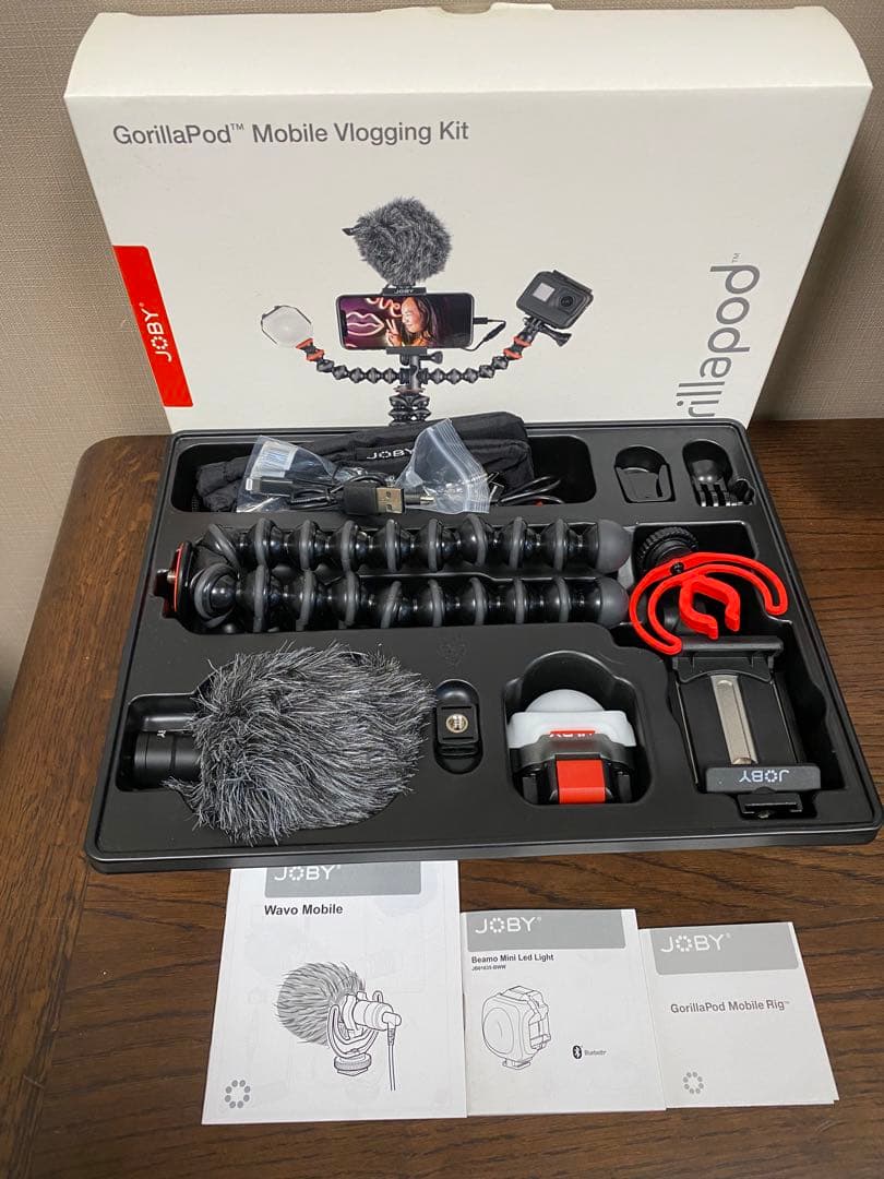 スマホアクセサリー JOBY gorillapod Mobile Vlogging Kit
