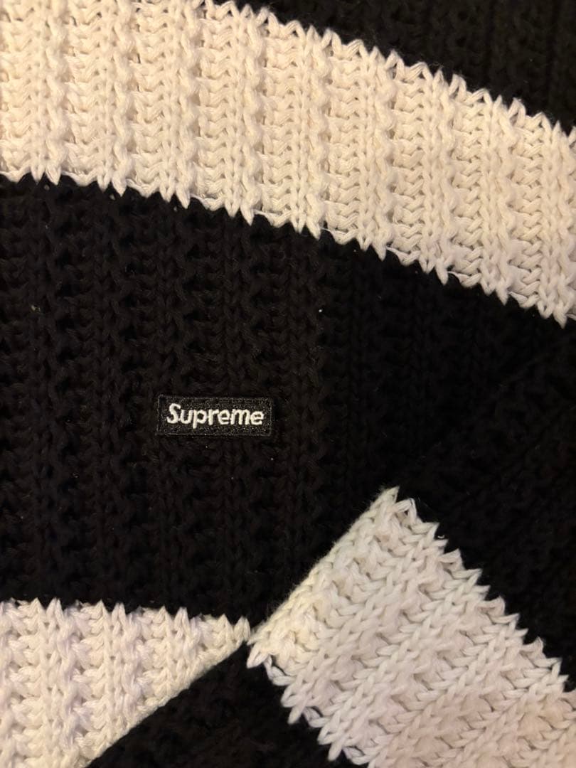 トップス supreme LooseGaugeStripeSmallBox Sweater