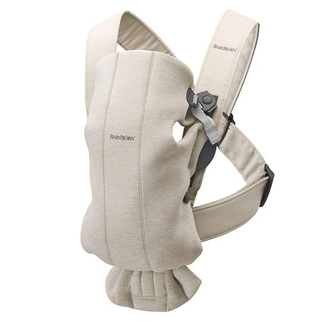 人気 ベビービョルン ベビーキャリア MINI 3D ジャージー ライトベージュ