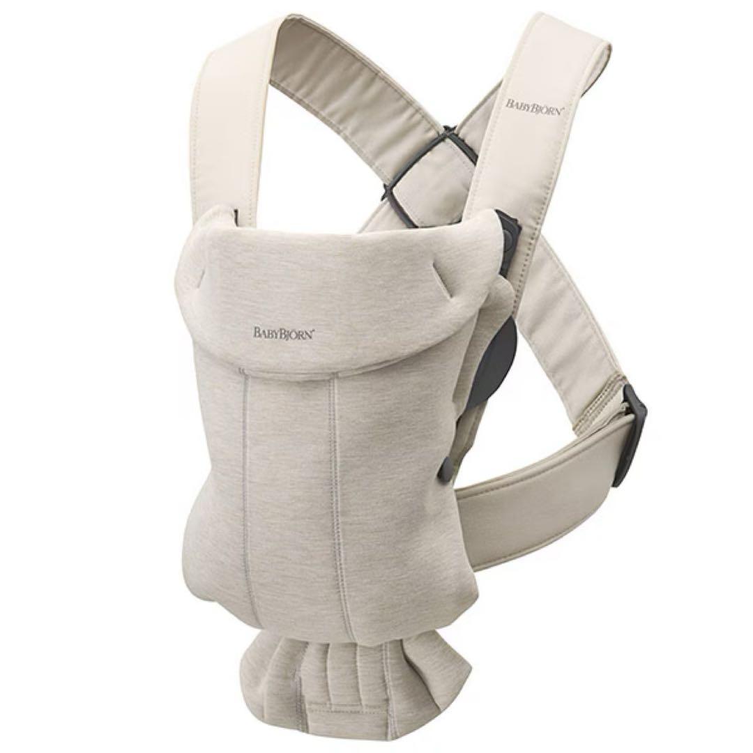 人気 ベビービョルン ベビーキャリア MINI 3D ジャージー ライトベージュ