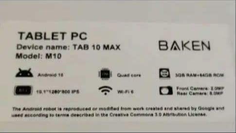 【新品未開封】Android15タブレット 10インチ キーボードセット付