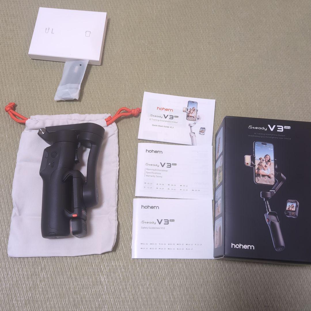 hohem V3 Ultra ジンバルスタビライザー 3軸スマホジンバル
