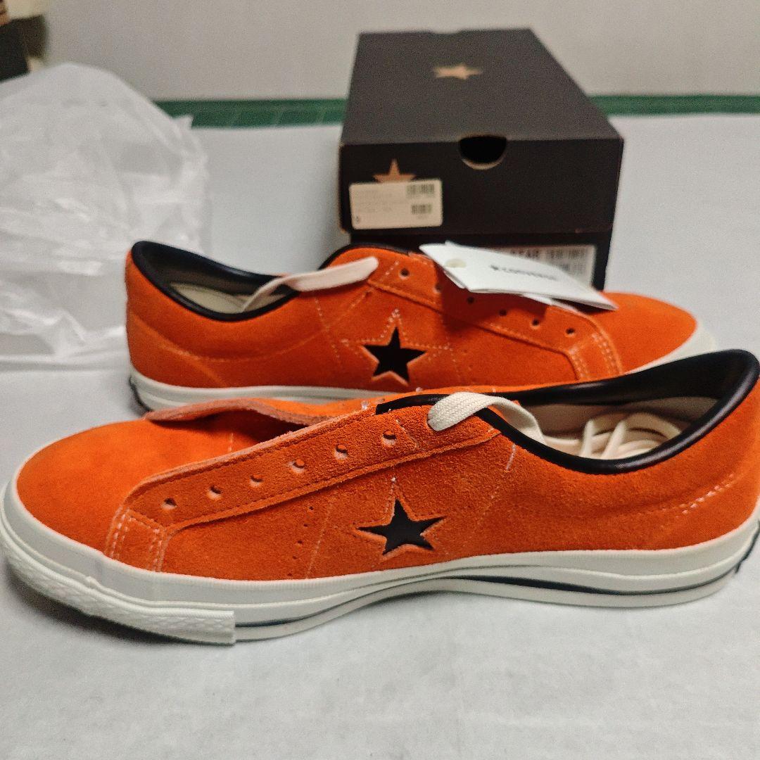 ONE STAR SUEDE OX オレンジ　size　9　新品未使用