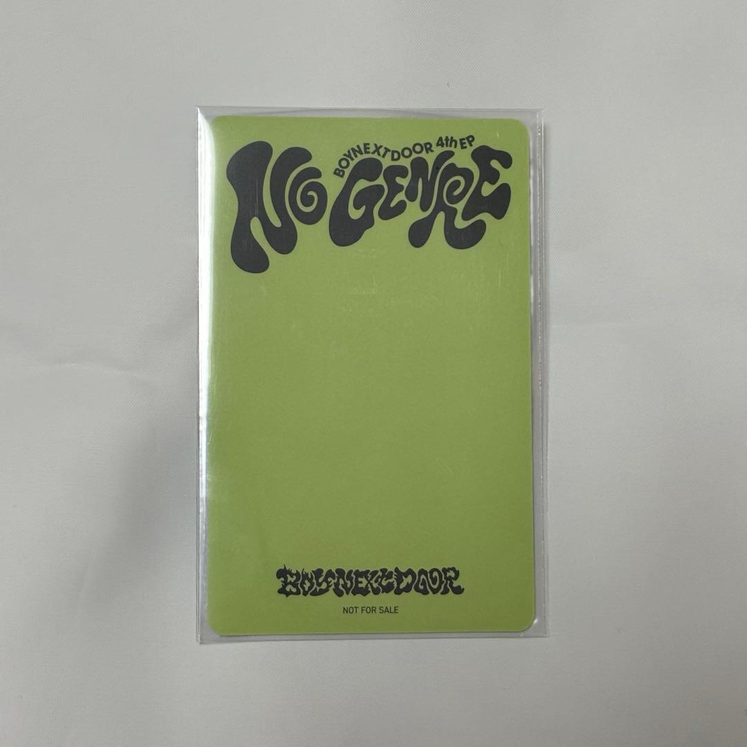 boynextdoor テサン nogenre UMS ユニバ ラキドロ トレカ