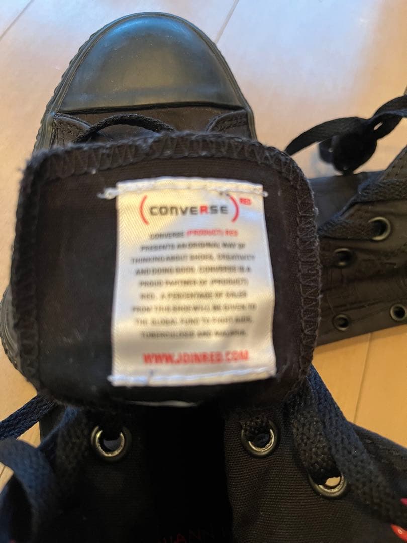 Gio Estevez xCONVERSE PRODUCT(RED) コンバース
