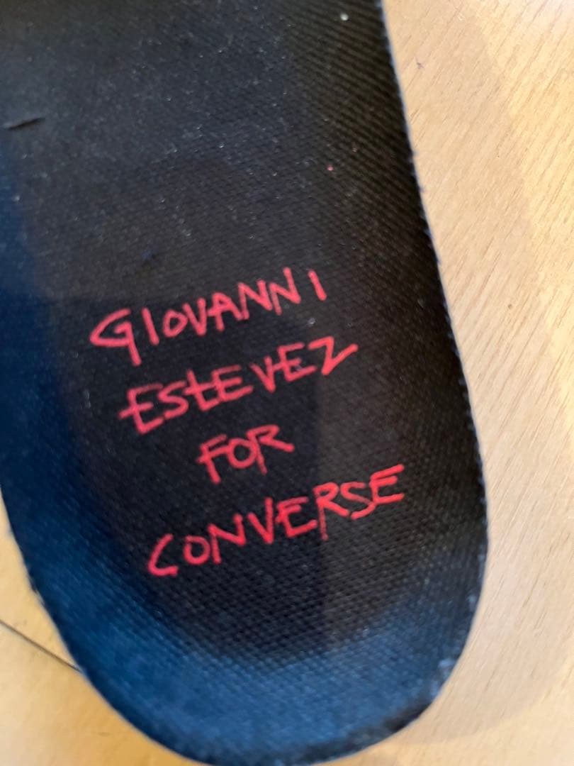 Gio Estevez xCONVERSE PRODUCT(RED) コンバース