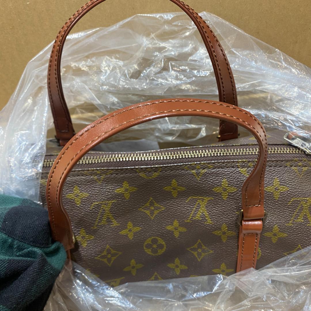 ラ*様 LOUIS VUITTON モノグラム パピヨン ハンドバッグ Y196