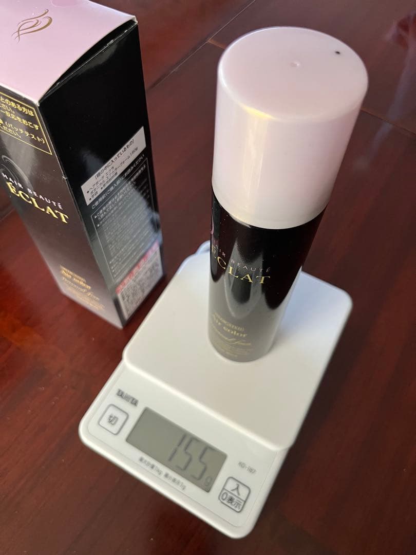 しっかり染まる染毛剤∗*゜ヘアボーテ エクラ＊ナチュラルブラック新品2本