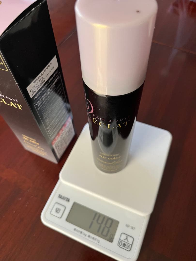 しっかり染まる染毛剤∗*゜ヘアボーテ エクラ＊ナチュラルブラック新品2本