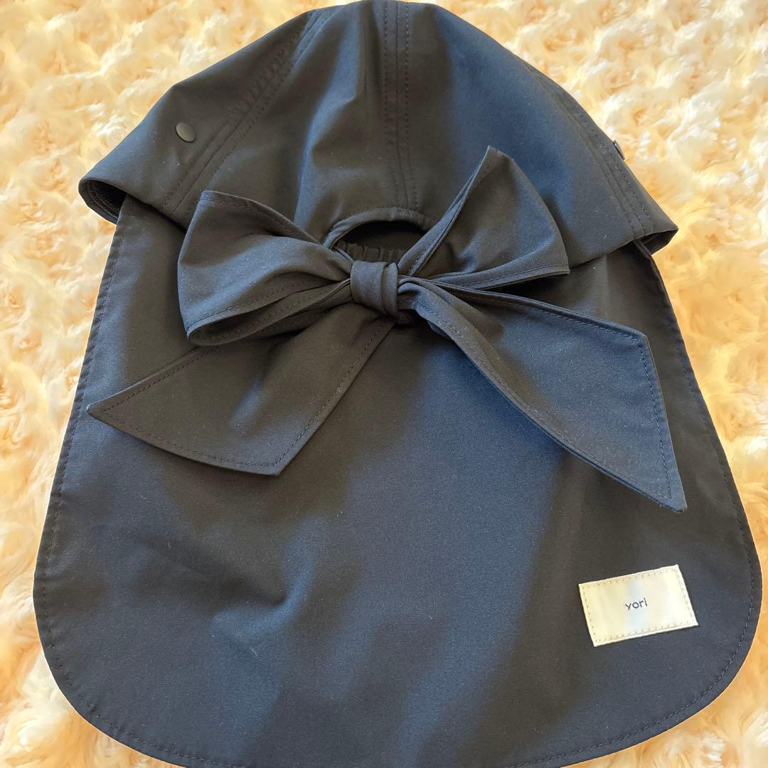 あんみ☆ yori刺繍サンブロックキャップ