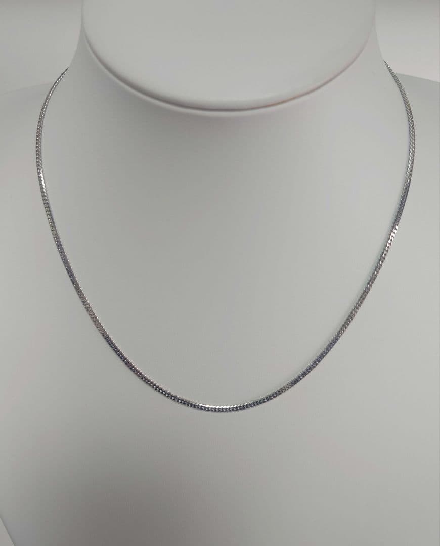 Pt喜平6面ダブルネックレス 喜平ネックレスプラチナ PtネックレスPtチェーン