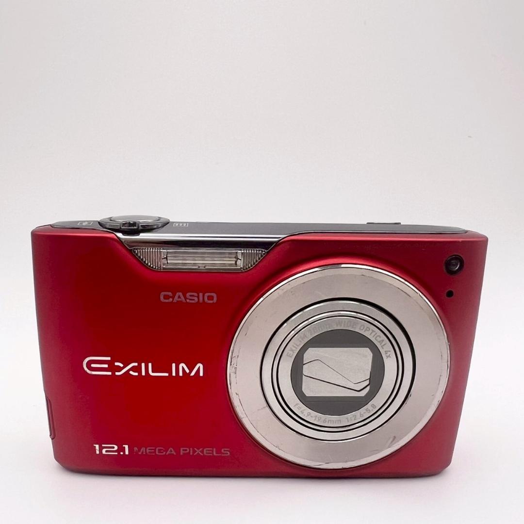 【完動品】CASIO EXILIM EX-Z450 コンデジ レッド 動作確認済