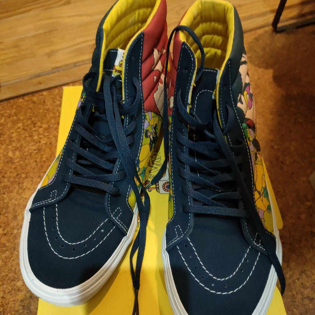 値下げ依頼お受けしました新品未使用　VANS イエローサブマリン　ザ・ビートルズ