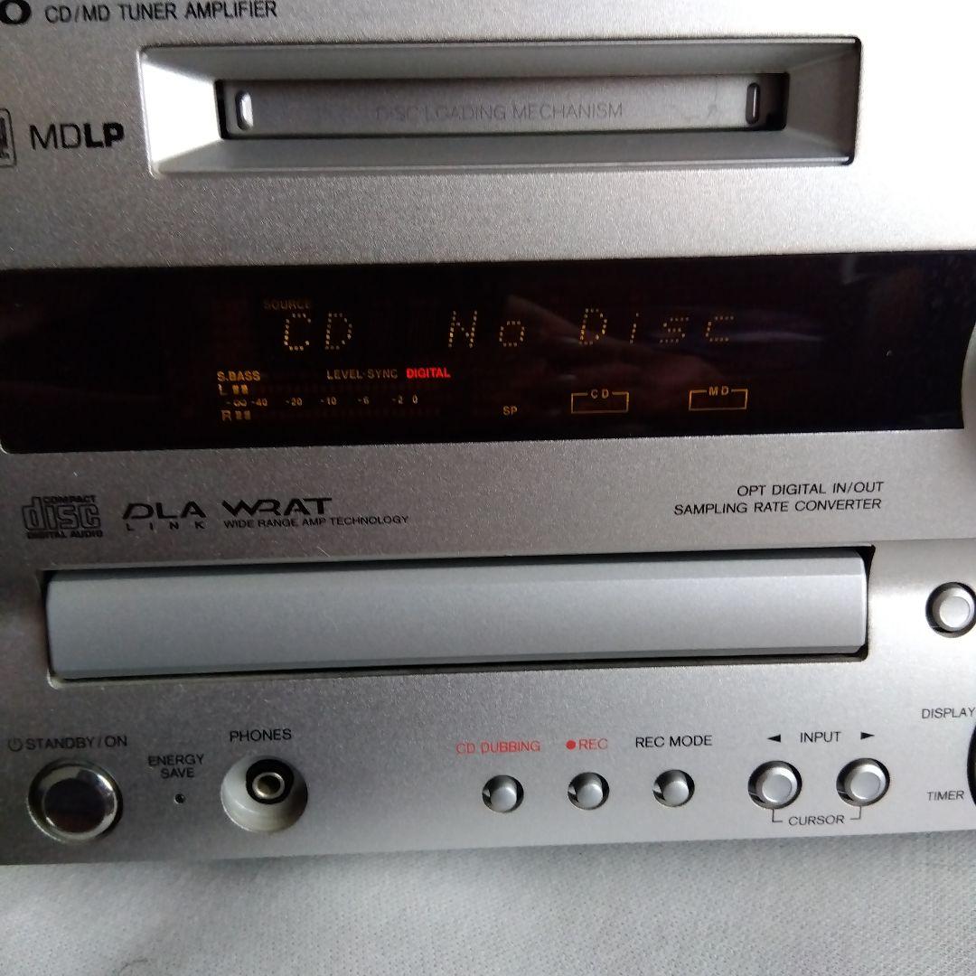 ONKYO FR-X9　CD/MD ミニコンポ本体 リモコン付属、取説あり！