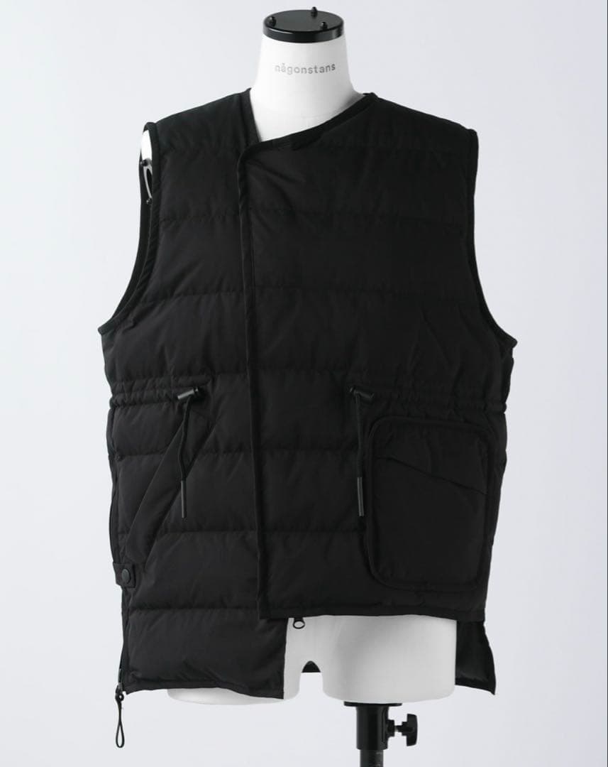 Abynagonstans ナゴンスタンス ハイソフトタフタ ダウンベスト