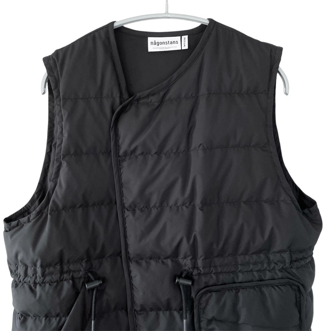 Abynagonstans ナゴンスタンス ハイソフトタフタ ダウンベスト