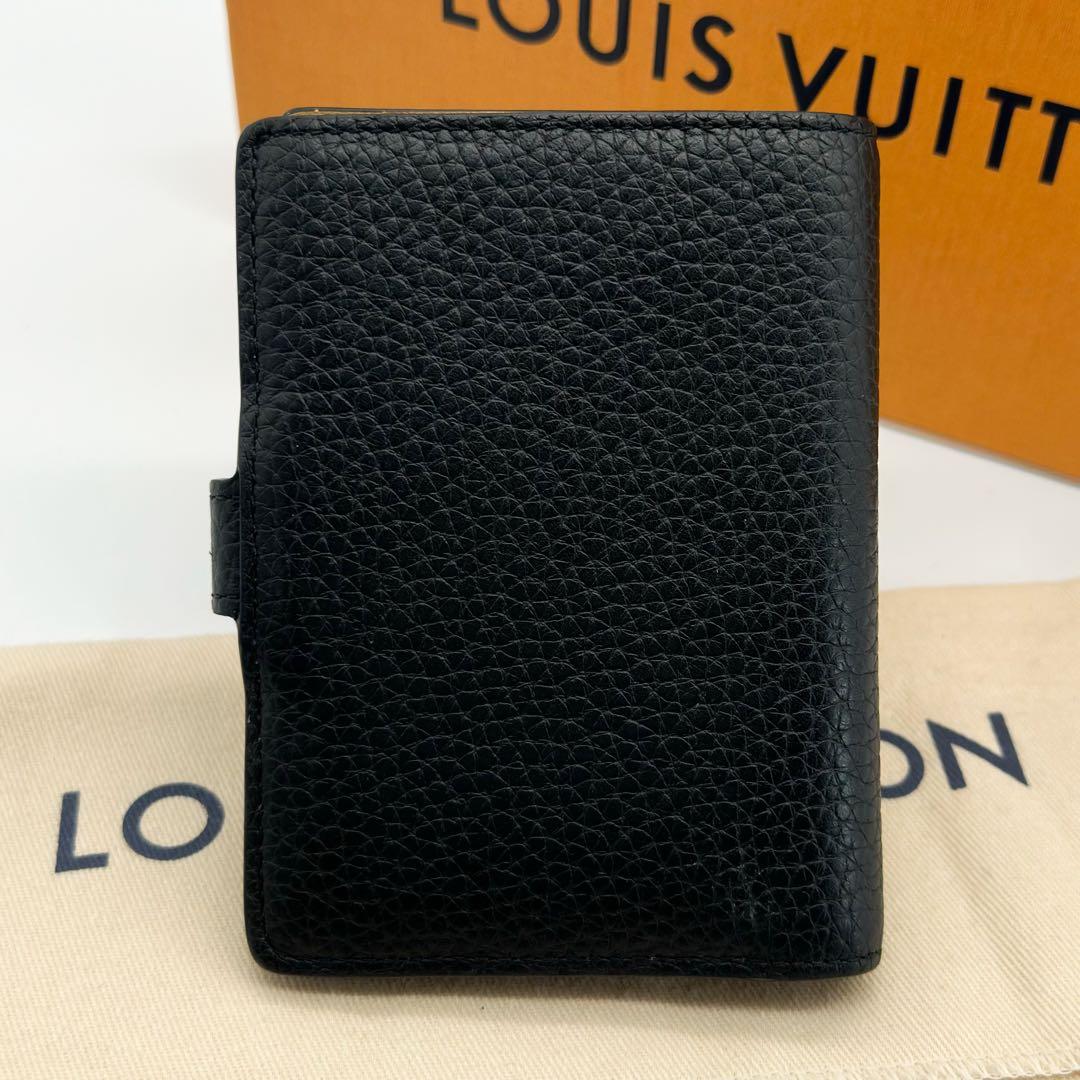 【現行品】ルイヴィトン ヴェルティカルウォレット コンパクト トリヨン 二つ折り